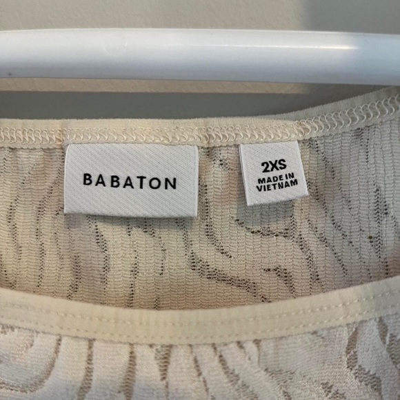 Babaton Tank Top Contour Bodysuit, zebra lace print - Picture 2 of 2